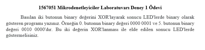 1 5 6 7 0 5 1 Mikrodenetleyiciler Laboratuvar