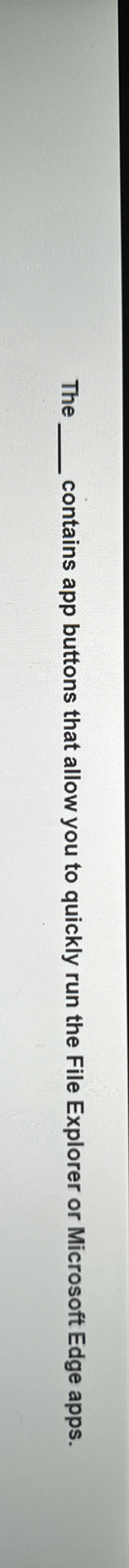 The contains app buttons that allow you to