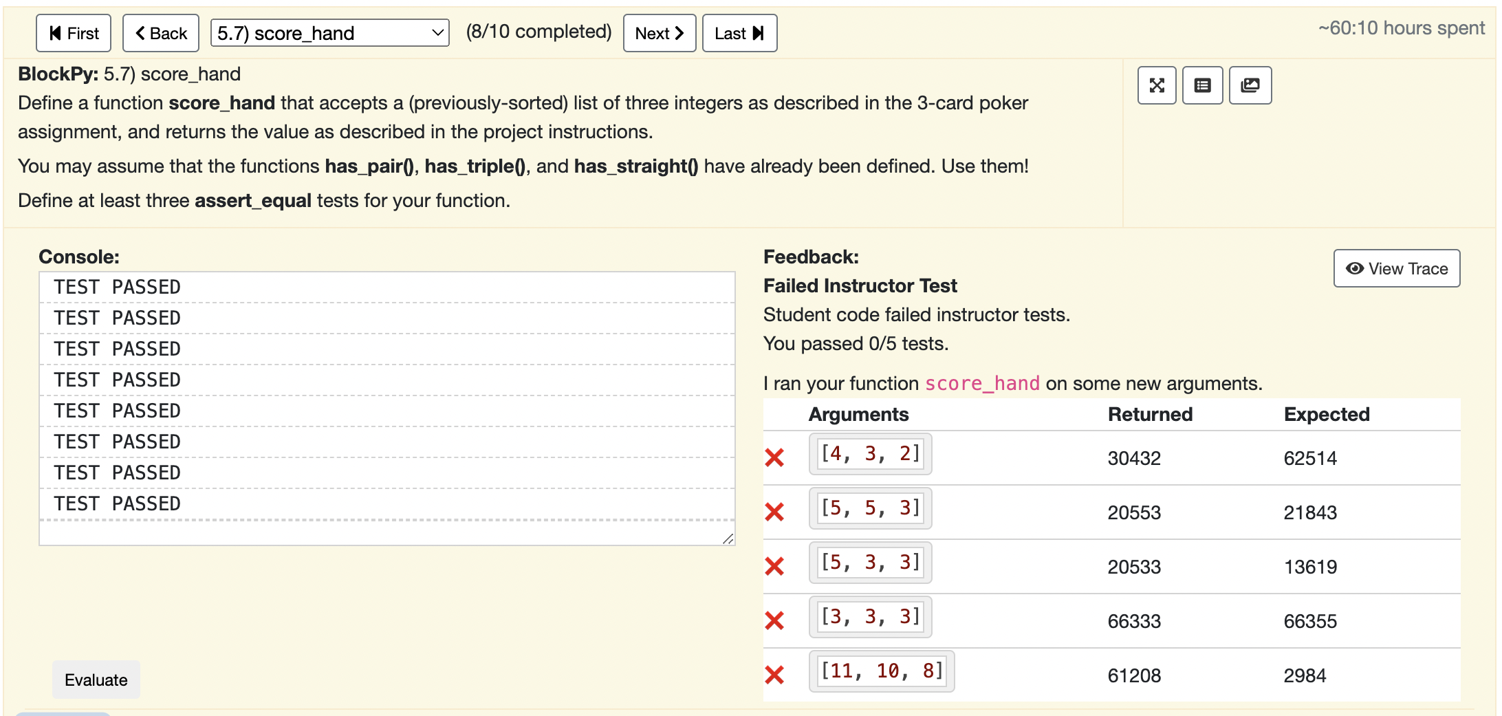 Can someone help figure our what is wrong with me