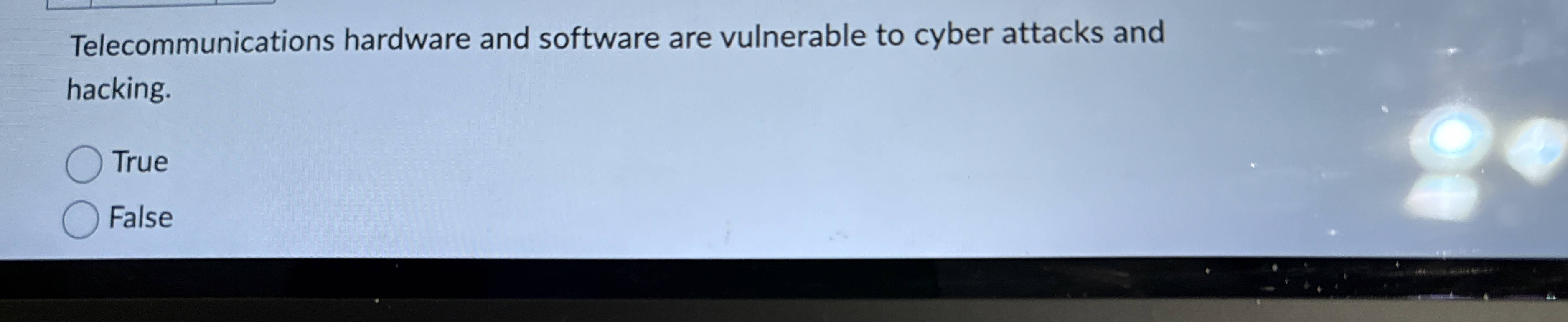 Telecommunications hardware and software are