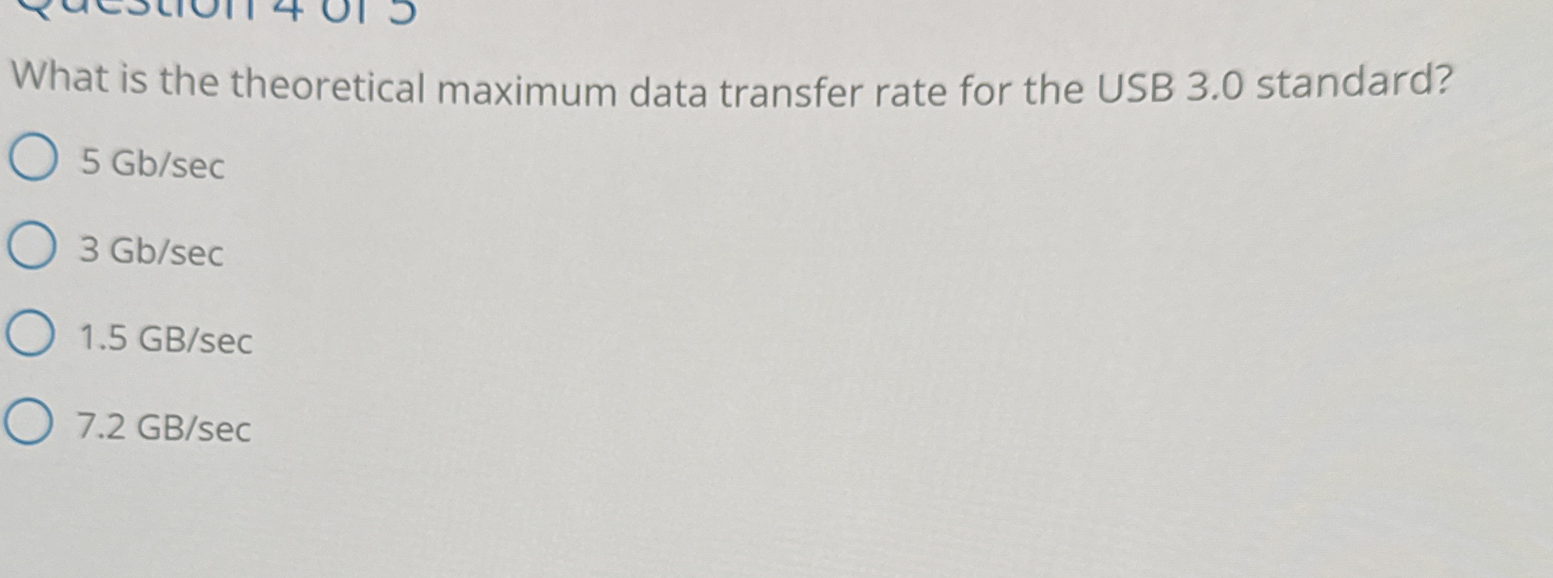 What is the theoretical maximum data transfer