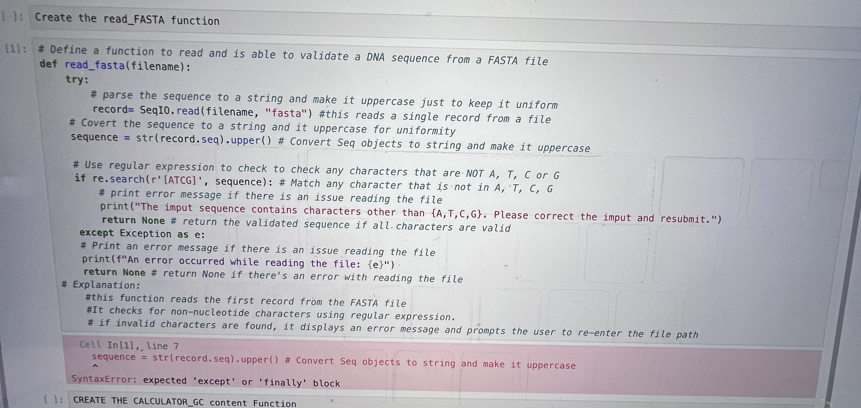 How to fix error message ?