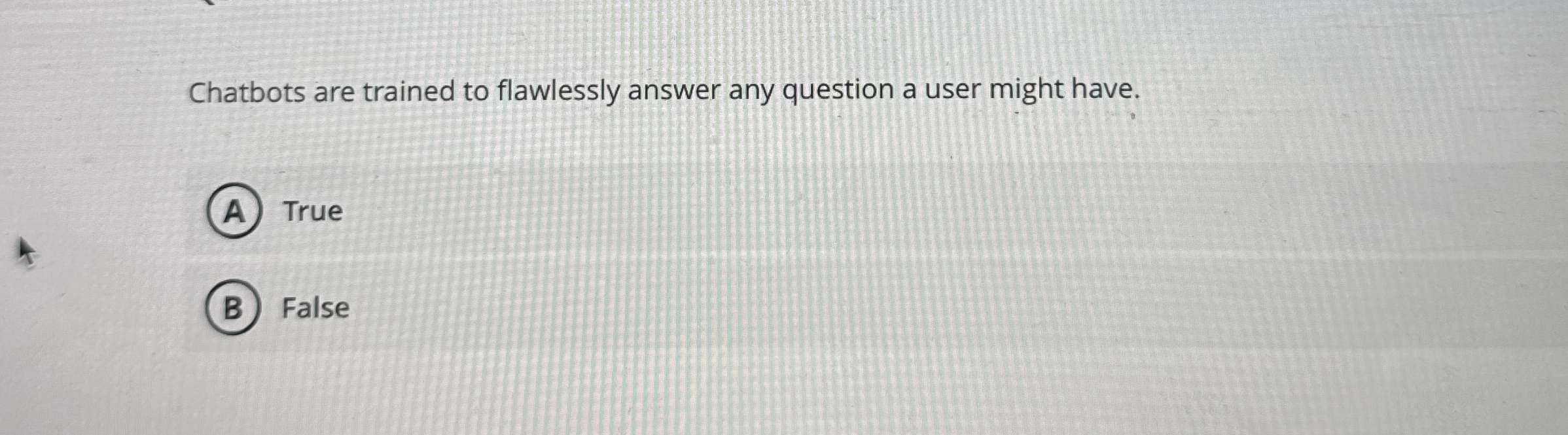 Chatbots are trained to flawlessly answer any