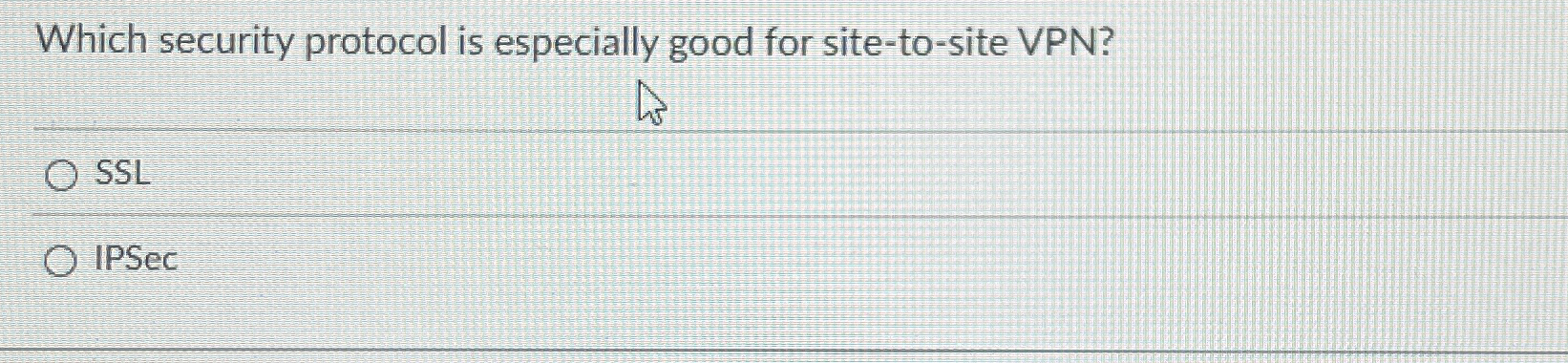 Which security protocol is especially good for