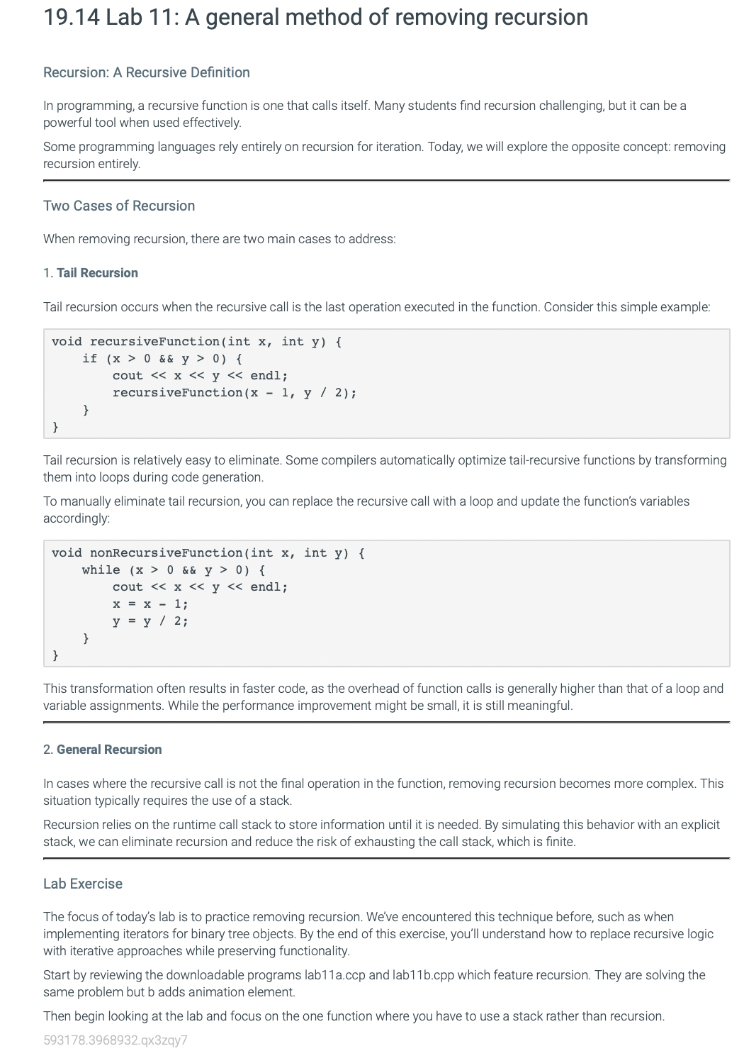 1 9 . 1 4 Lab 1 1 : A general method of removing