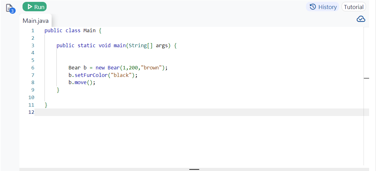 You have been given a class Animal and a