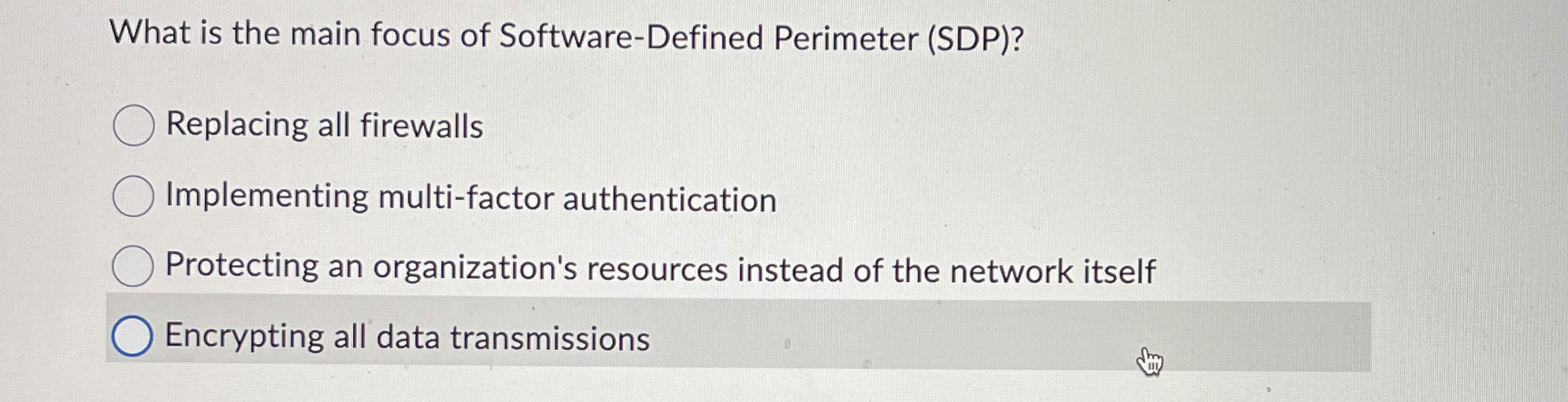 What is the main focus of Software - Defined