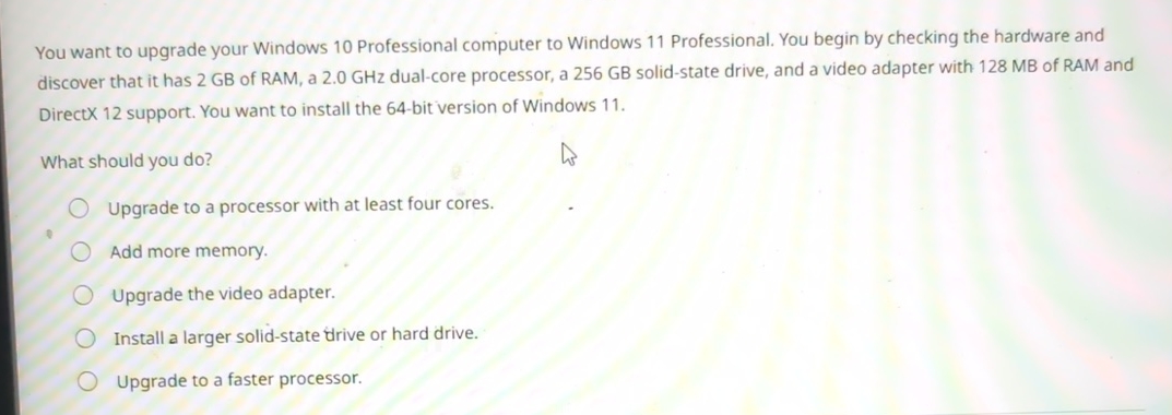You want to upgrade your Windows 1 0 Professional