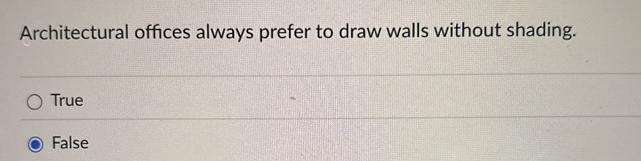 Architectural offices always prefer to draw walls