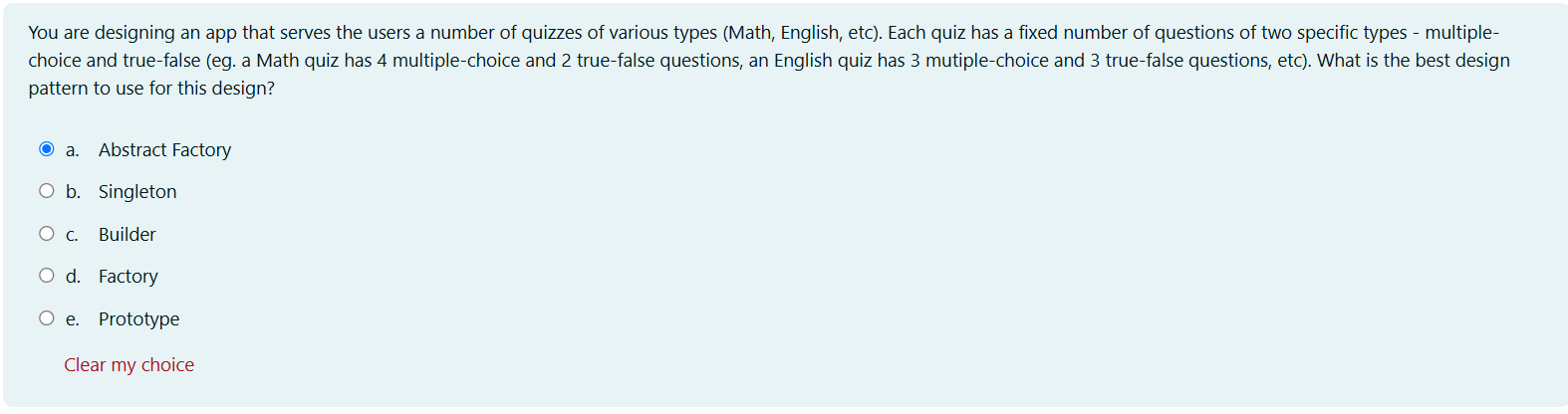 You are designing an app that serves the users a