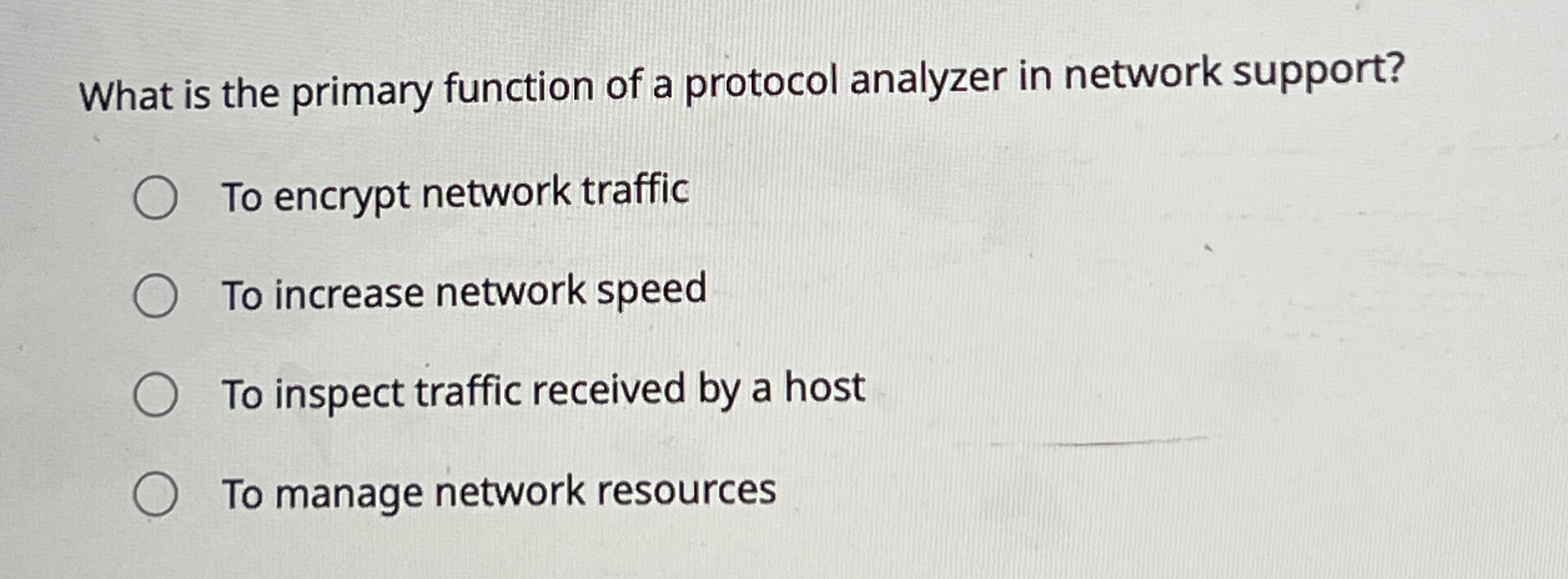 What is the primary function of a protocol