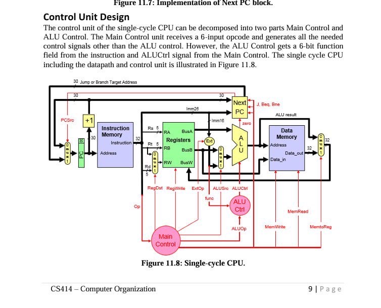 Design CPU circuit using logisim software