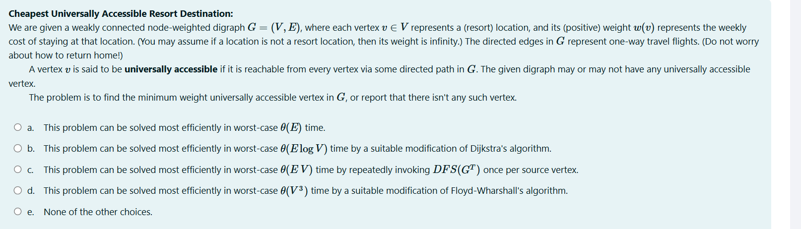 Cheapest Universally Accessible Resort