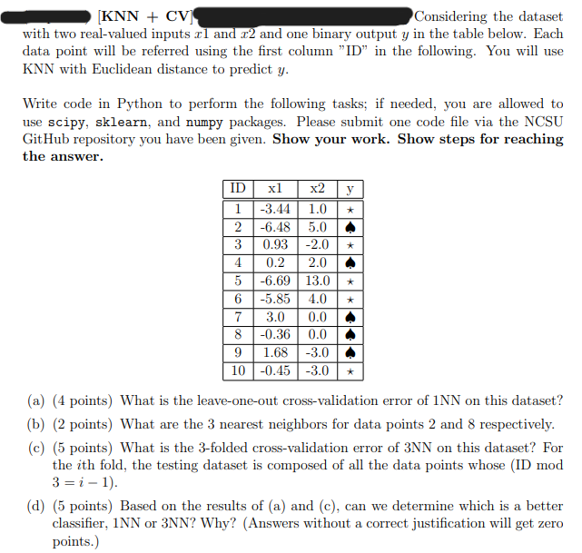 [ K N N + C V ] l o n g r i g h t a r r o w