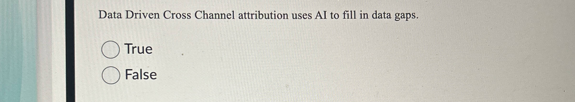 Data Driven Cross Channel attribution uses AI to