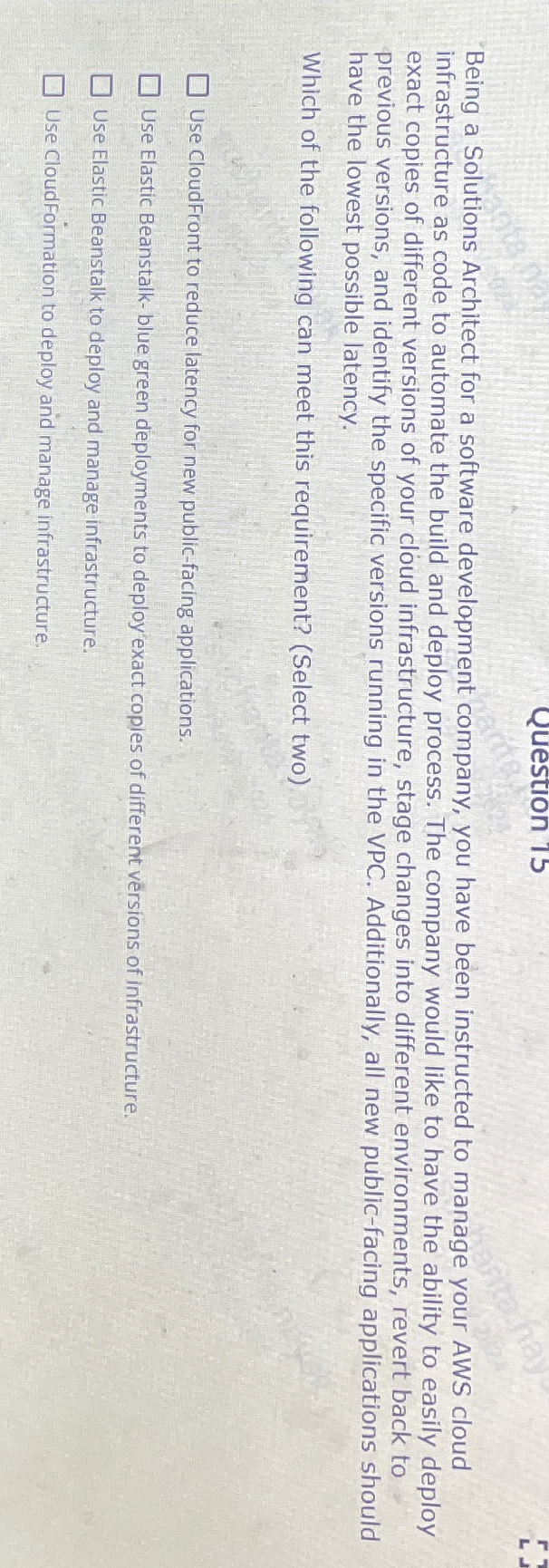 Being a Solutions Architect for a software