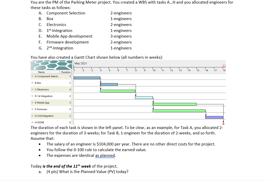 6. *Problem, 15pts Class Slide "Possible