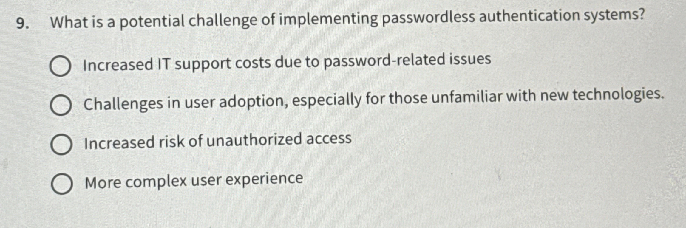 What is a potential challenge of implementing