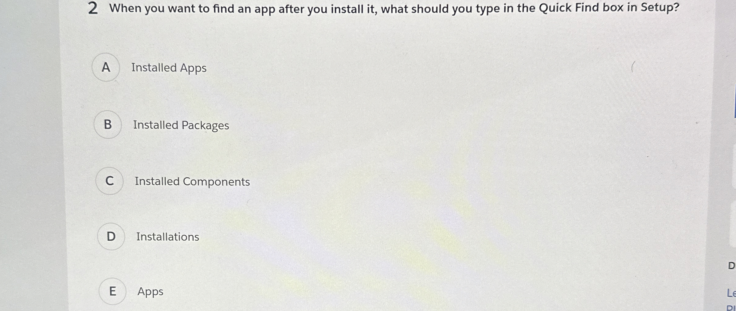 2 When you want to find an app after you install