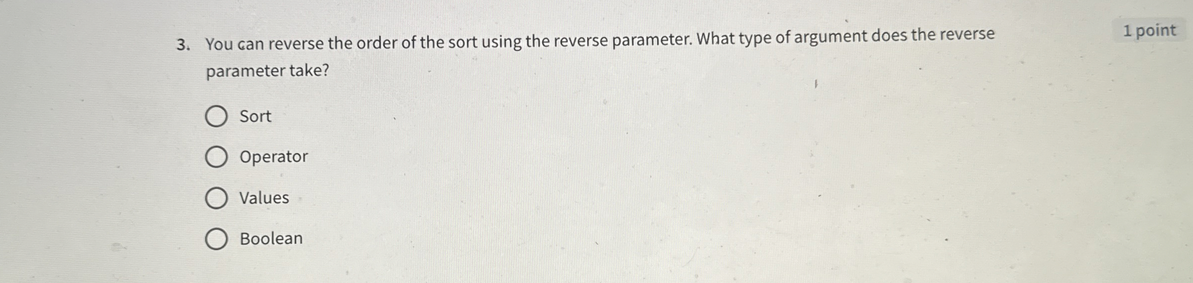 You can reverse the order of the sort using the