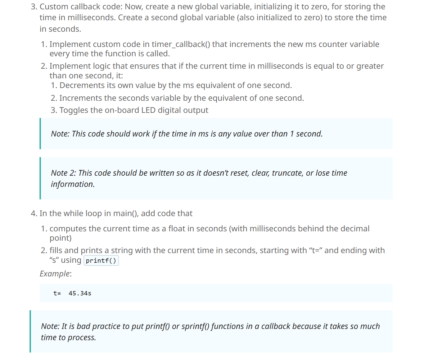 Custom callback code: Now, create a new global