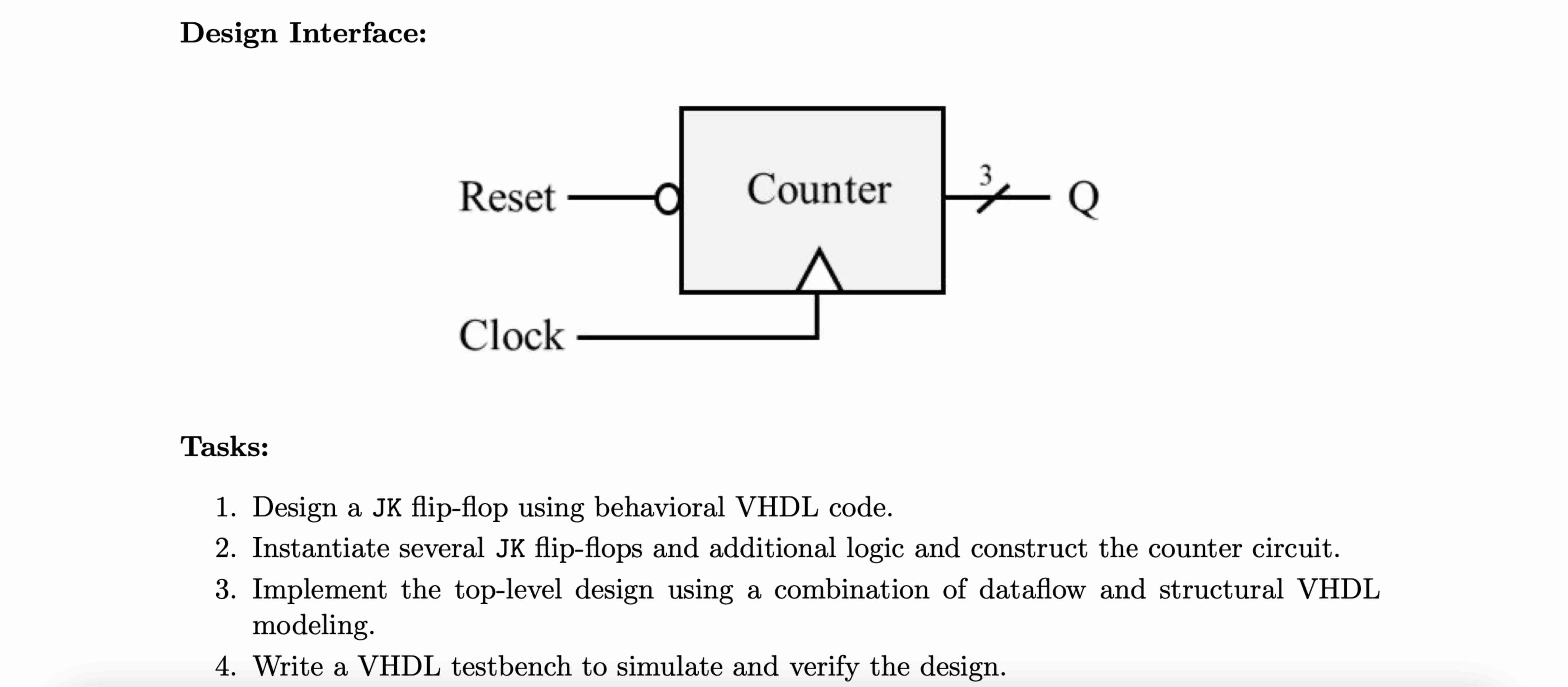 Design a counter which counts the repeating
