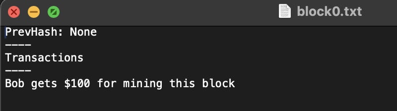 Help create python code miner.py , I attached the