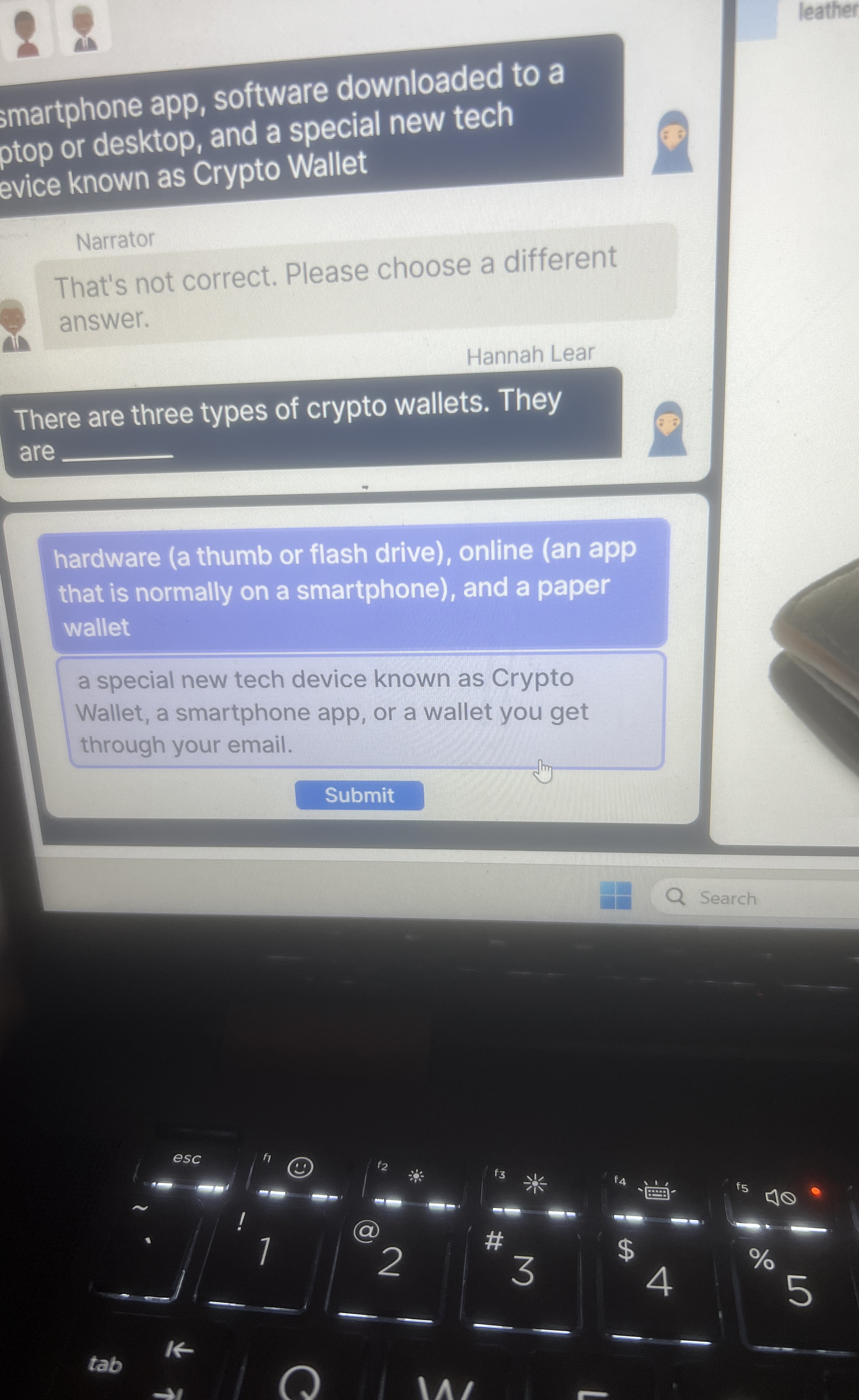 emartphone app, software downloaded to a ptop or
