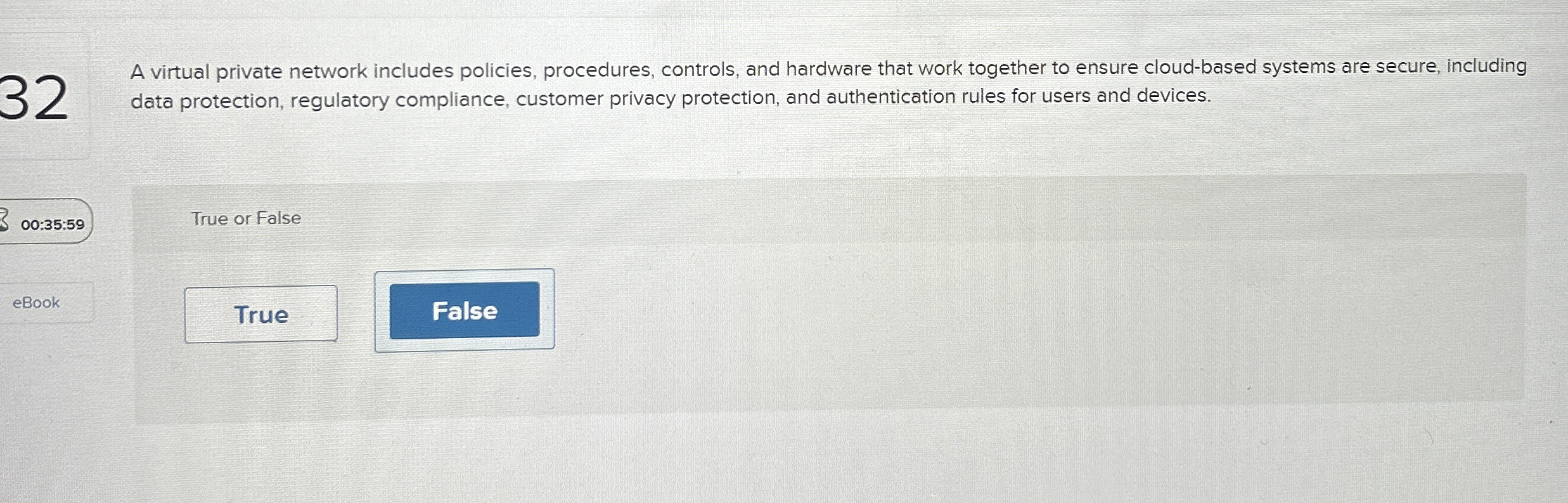 3 2 A virtual private network includes policies,