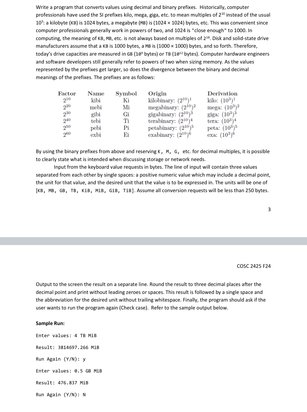In c + + please . Write a program that converts