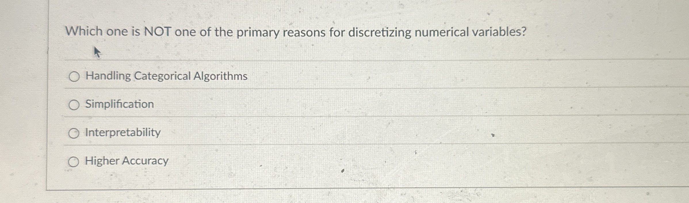 Which one is NOT one of the primary reasons for