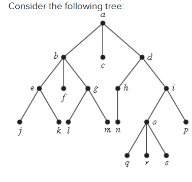 True of False: The subtree of the given tree