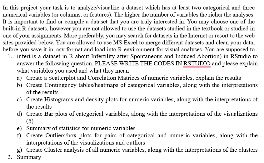 In this project your task is to analyze /