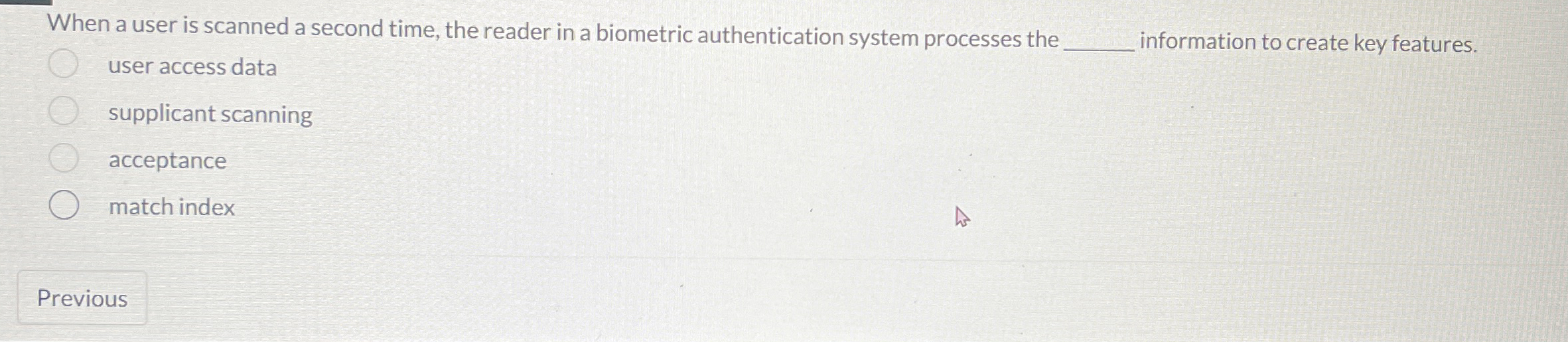 When a user is scanned a second time, the reader