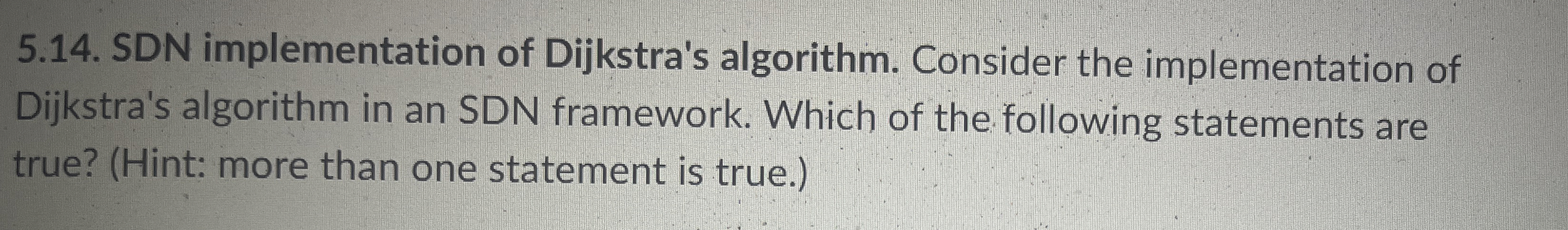 5 . 1 4 . SDN implementation of Dijkstra's