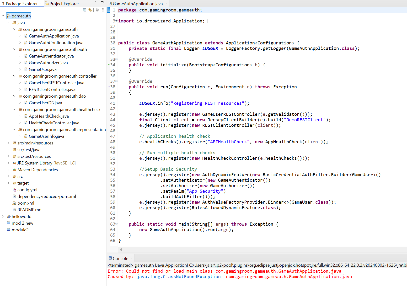 Can someone please help me with this error I ' m