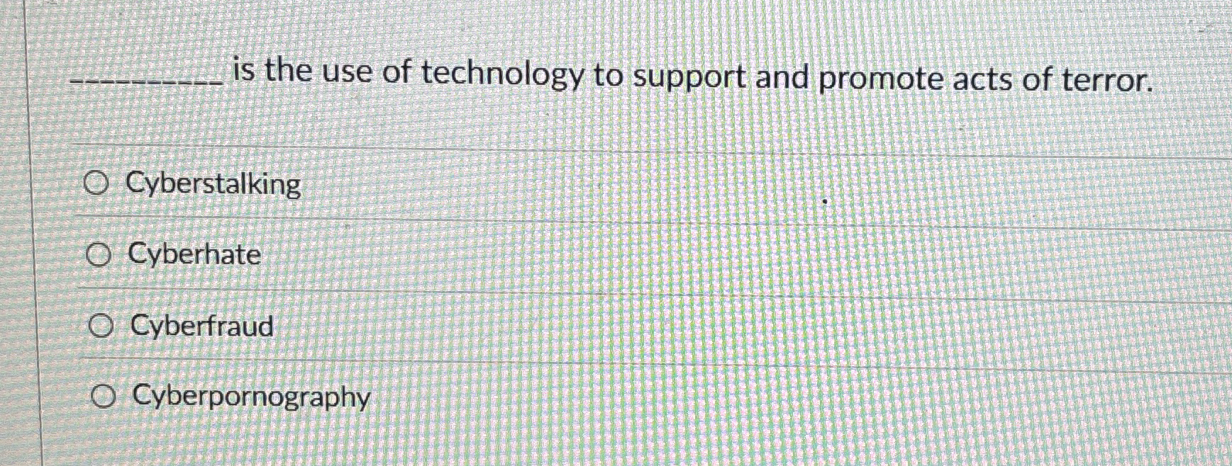 q , is the use of technology to support and