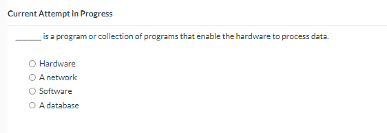Current Attempt in Progress is a program or