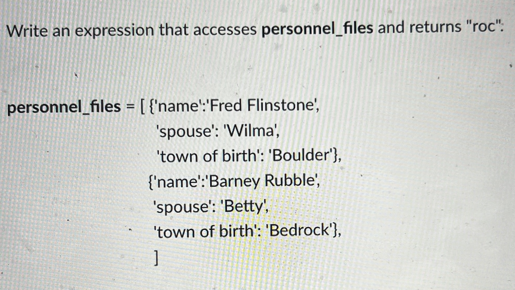 Assume friends _ network = { ' susan ' : { ' alex