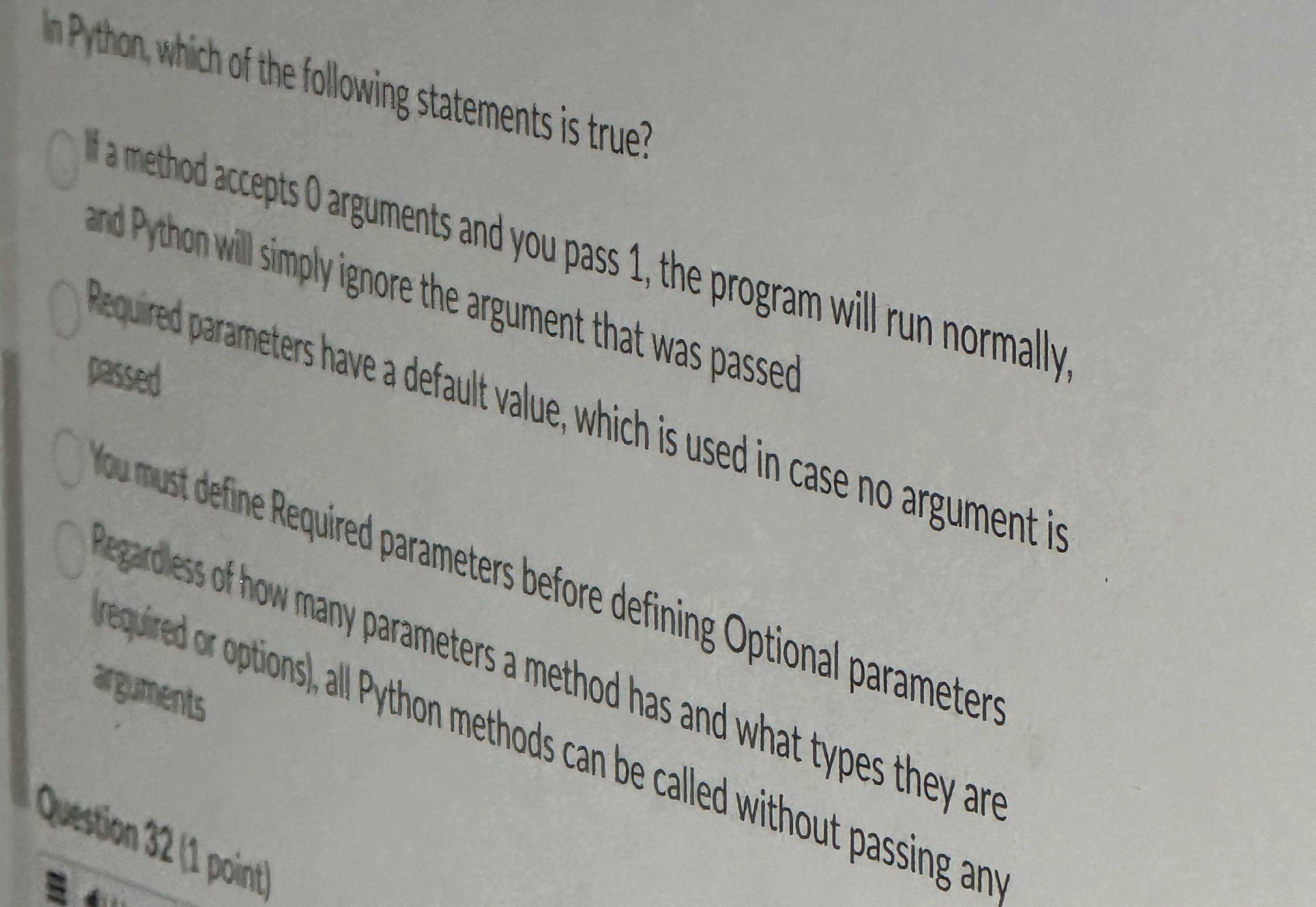 hP thton which of the following statements is