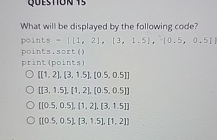 What will be displayed by the following code?