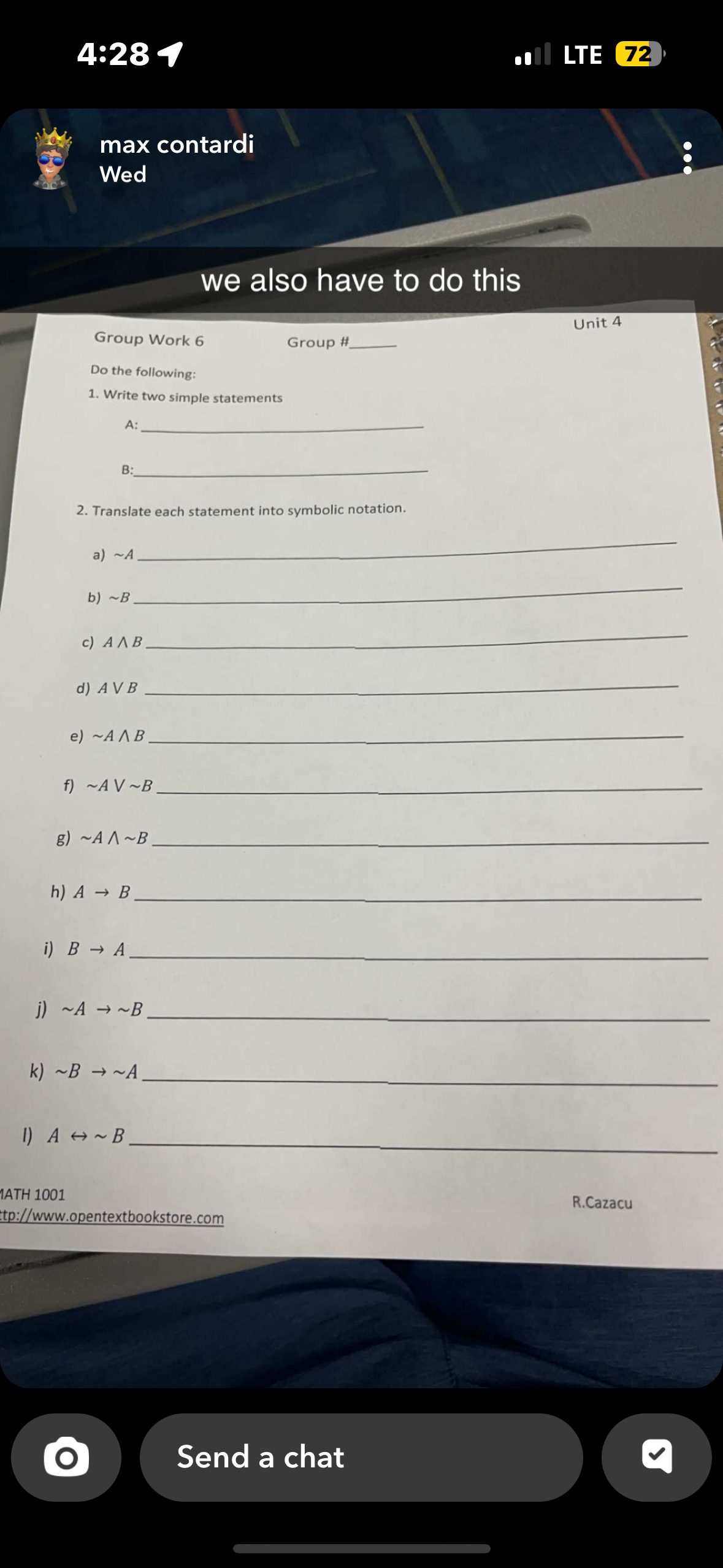 4 : 2 8 7 LTE 7 2 max contardi Wed we also have