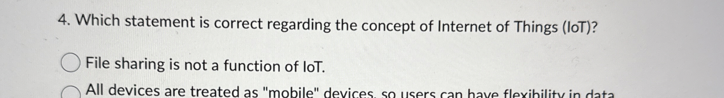 Which statement is correct regarding the concept