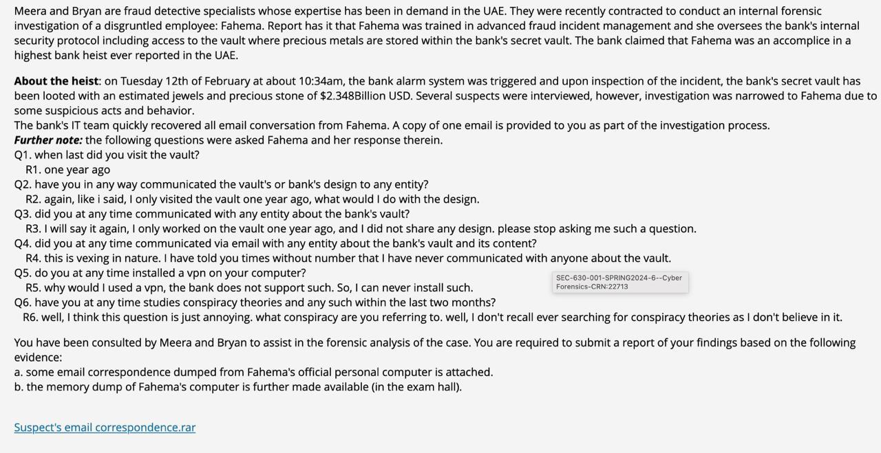 Meera and Bryan are fraud detective specialists