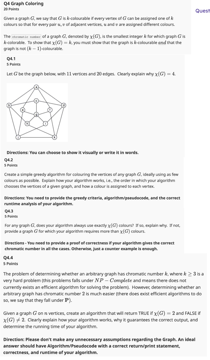 colours so that for every pair \ ( u , v \ ) of