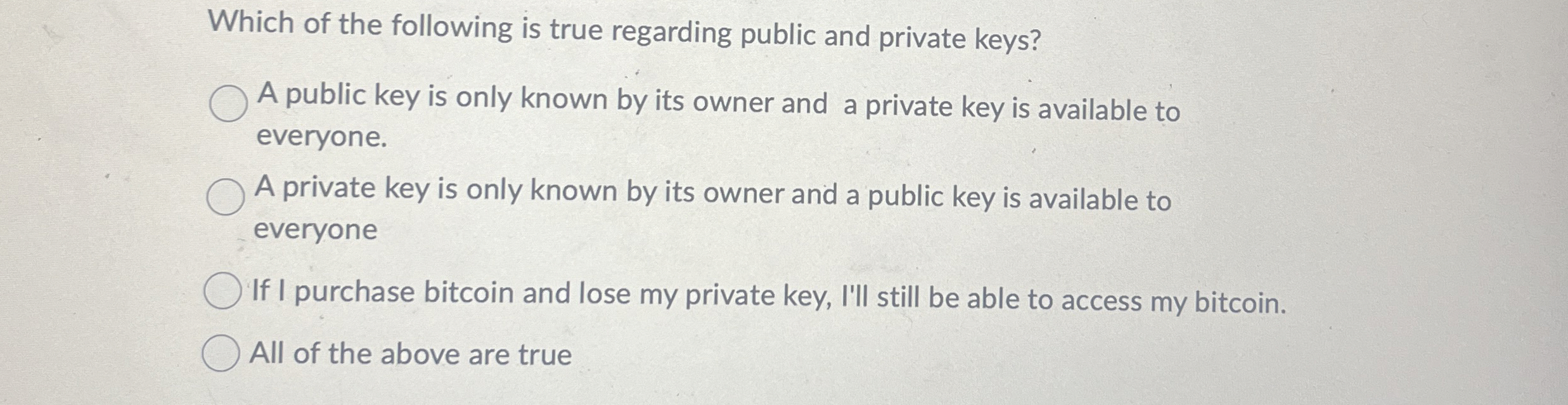 Which of the following is true regarding public