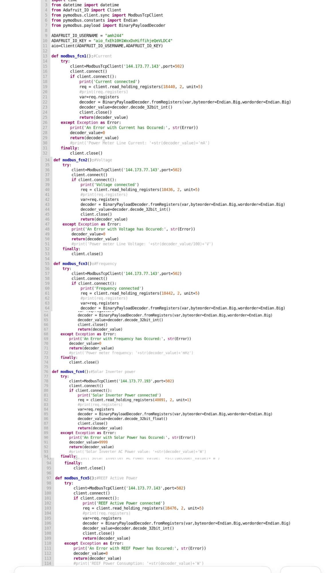 I need to write my own error handling code. Below