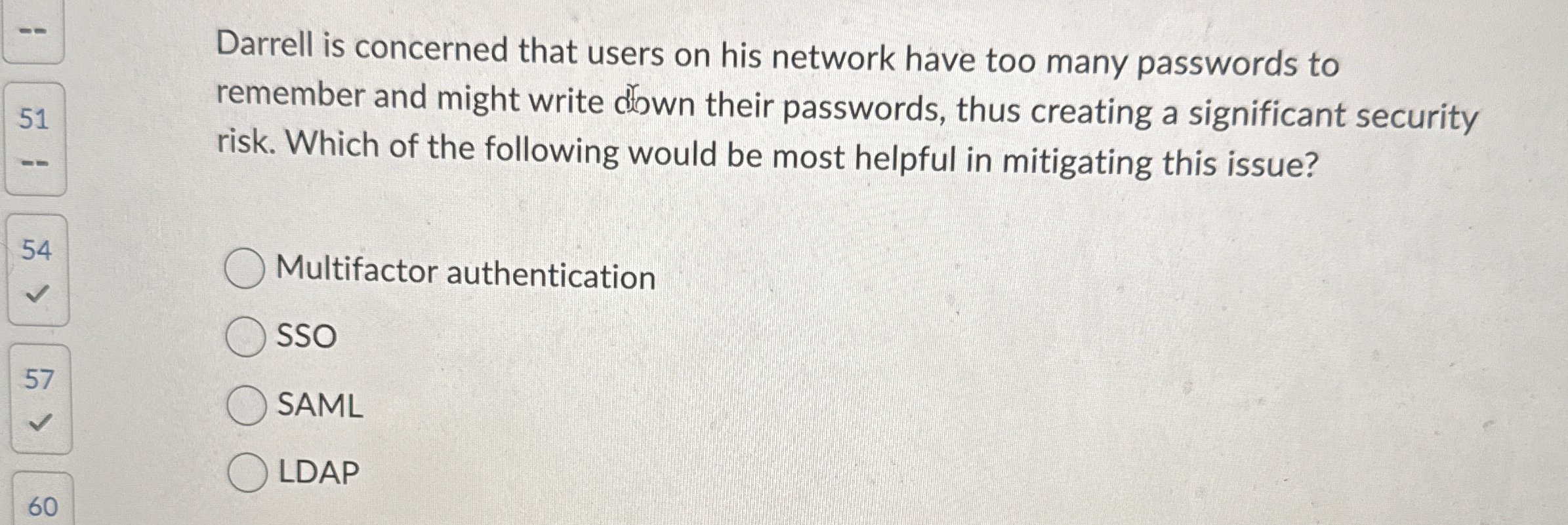 Darrell is concerned that users on his network