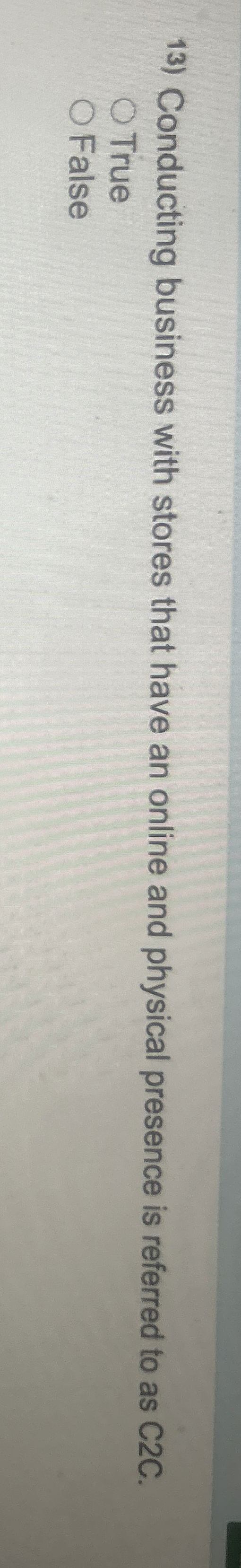 ? 1 3 Conducting business with stores that have