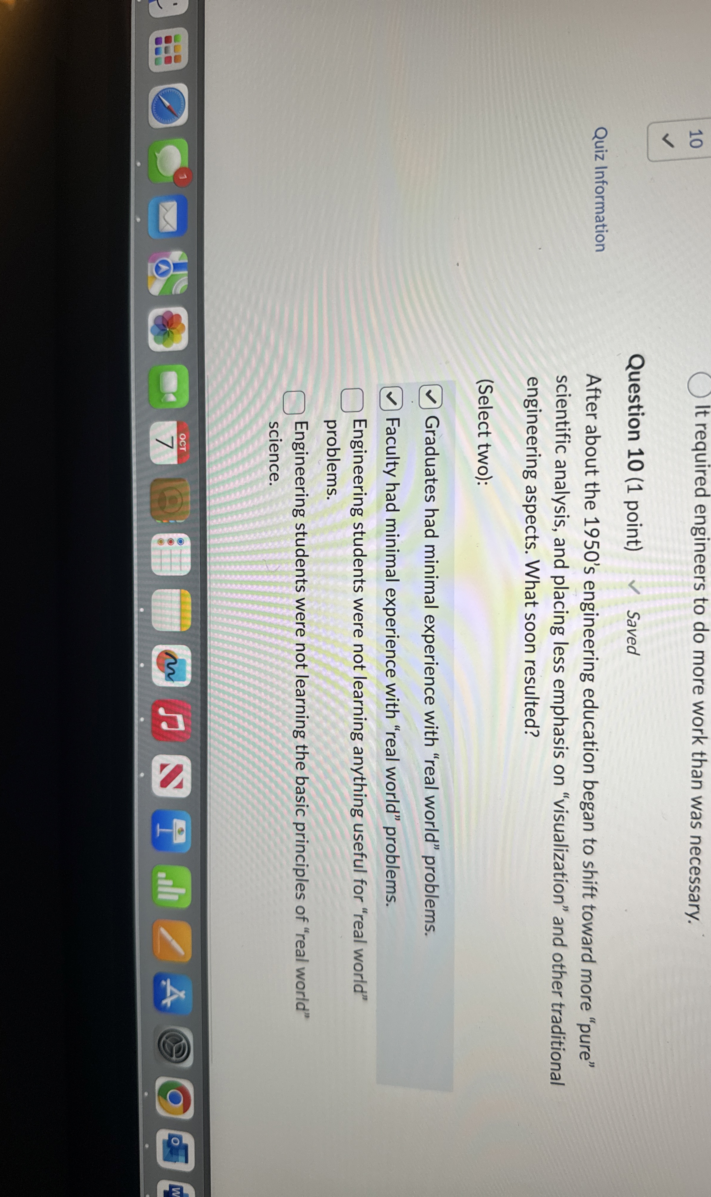 It required engineers to do more work than was